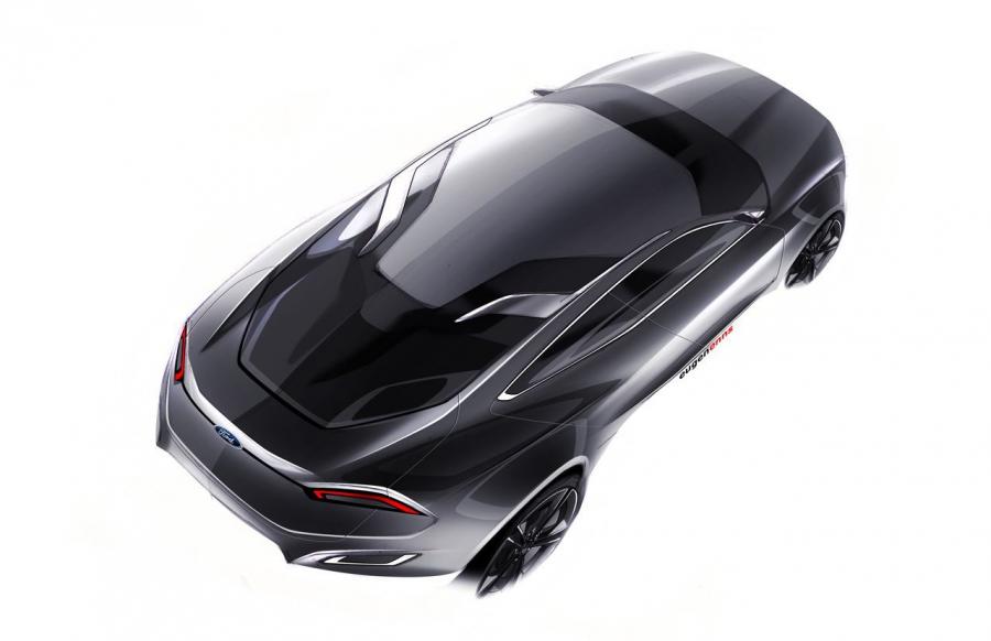 Эскиз Ford Evos Concept 2011 года  (фото 56 из 62)